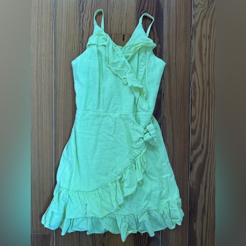 Habitual Linen Blend Dress